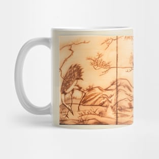 Japanese Mixed media drawing Mug